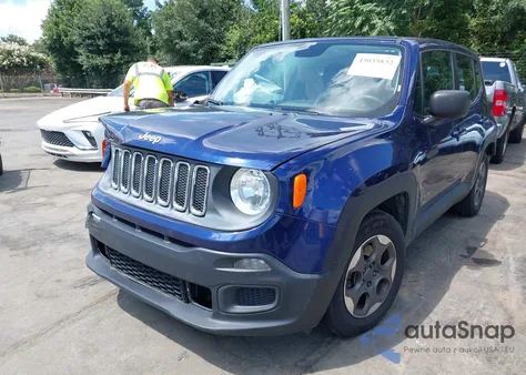 2016 Jeep Renegade Sport from USA, damaged, VIN ZACCJAAT7GPD30232